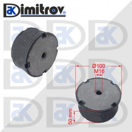 Антивибрационен тампон М16 х Ø100 х 50 mm